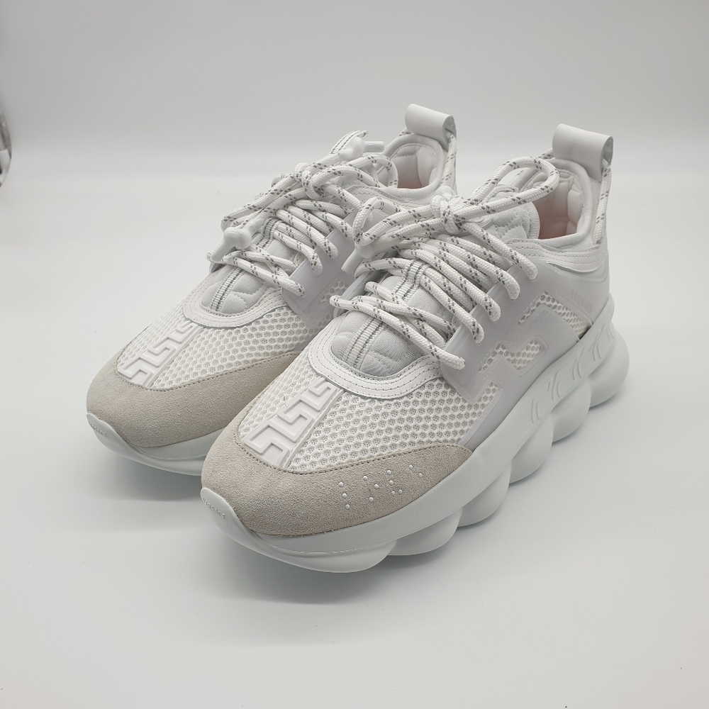 Versace Chain Reaction 2 Chainz Sneakers bianco DSU7071E - Picture 2 of 10